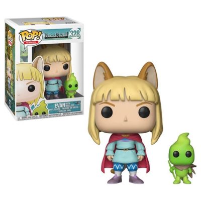 Funko Pop Games - Ni No Kuni 2 Evan With Higgledy 328 (Vaulted)