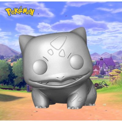 Funko Pop Games - Pokemon Bulbasaur 453 (Silver Metallic)