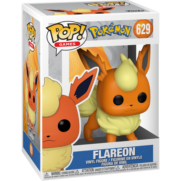 Funko Pop Games - Pokemon Flareon 629