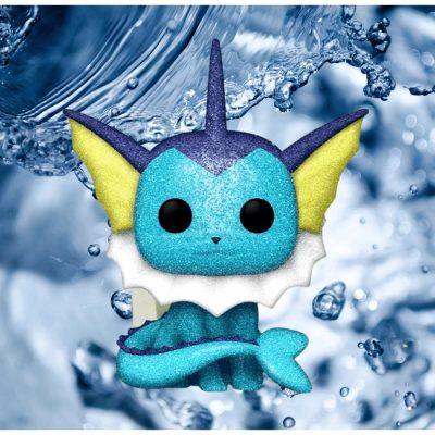 Funko Pop Games - Pokemon Vaporeon 627 (Diamond) (2021 Spring Convention Exclusive Limited Edition)