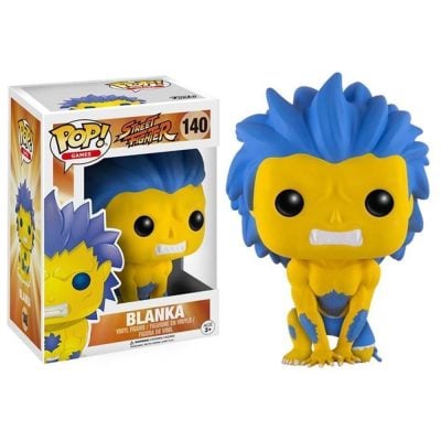 Funko Pop Games - Street Fighter Blanka 140 (Yellow Hyper Fighting) (Vaulted)