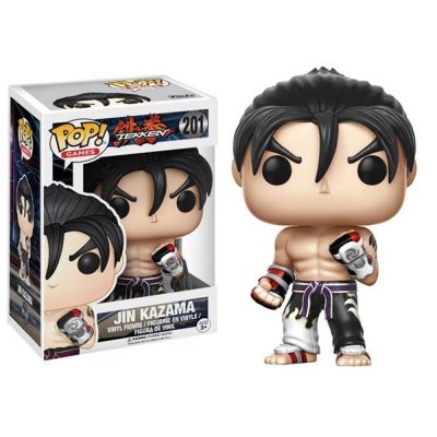 Funko Pop Games - Tekken Jin Kazama 201 (Tekken 5) (Black And White) #1