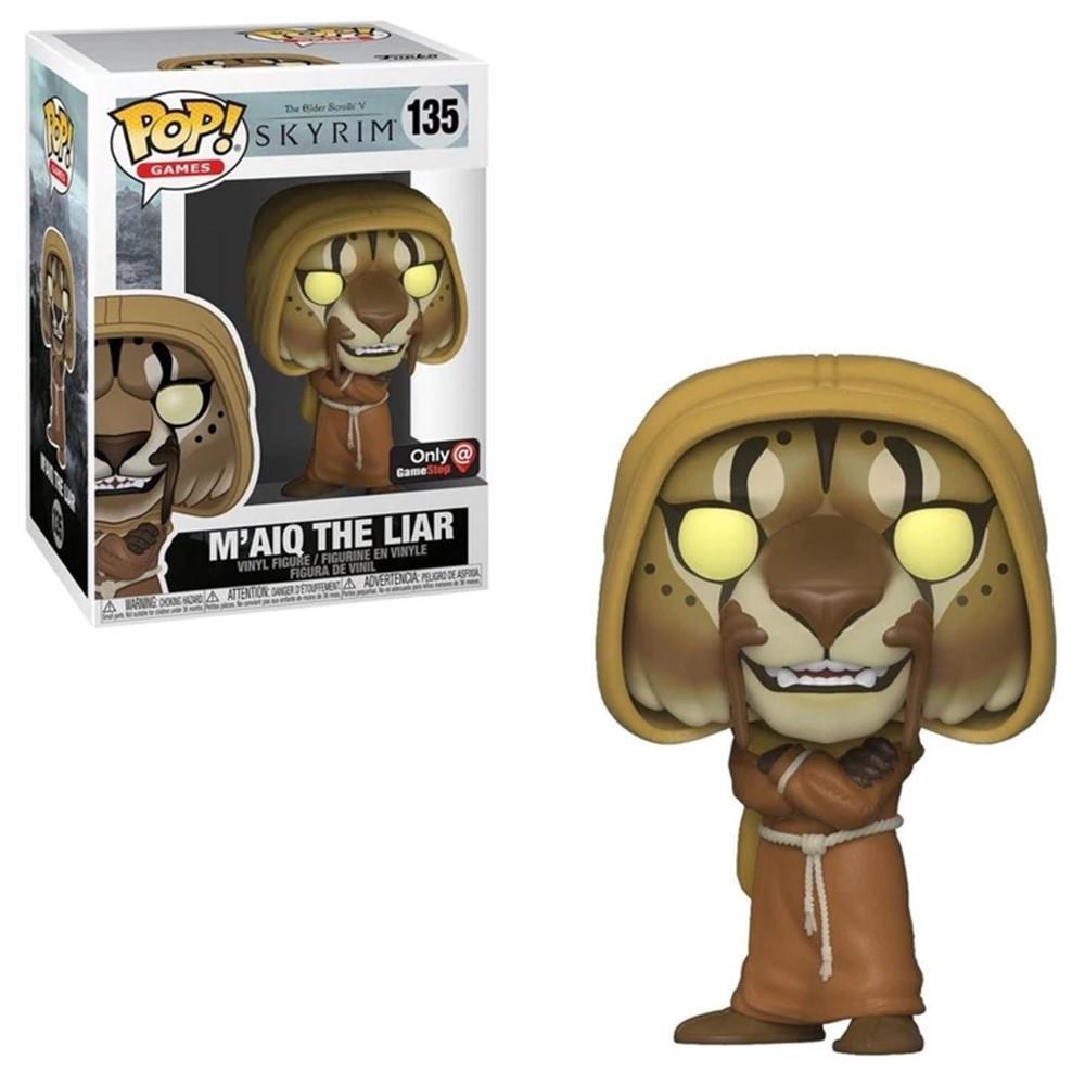 Funko Pop Games – The Elder Scrolls V Skyrim M Aiq The Liar 135 (Only Gamestop) (Vaulted) Funko Pop Games - The Elder Scrolls V Skyrim M Aiq The Liar 135 (Only Gamestop) (Vaulted)