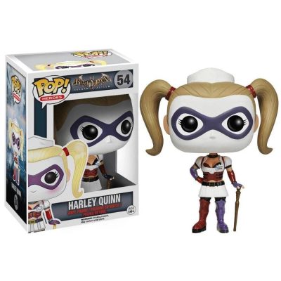Funko Pop Heroes - Batman Arkham Asylum Harley Quinn 54 (Vaulted)