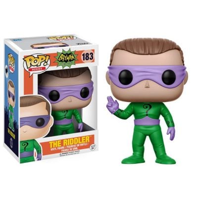 Funko Pop Heroes - Batman Classic Tv Series The Riddler 183 (Vaulted)