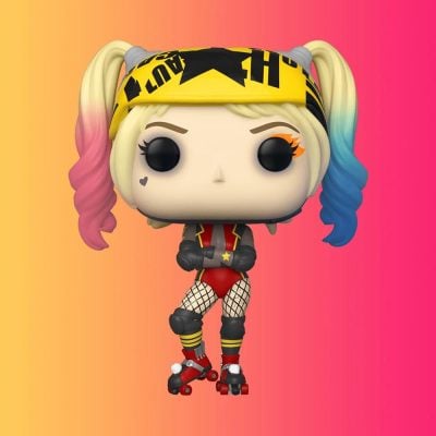 Funko Pop Heroes - Birds Of Prey Harley Quinn 307 (Roller Derby)