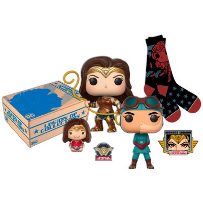 Funko Pop Heroes - Box Dc Legion Of Collectors Wonder Woman