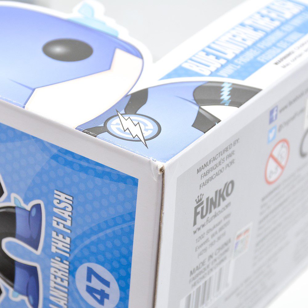 Funko Pop Heroes - Dc Comics Blue Lantern: The Flash 47 (Vaulted) #1