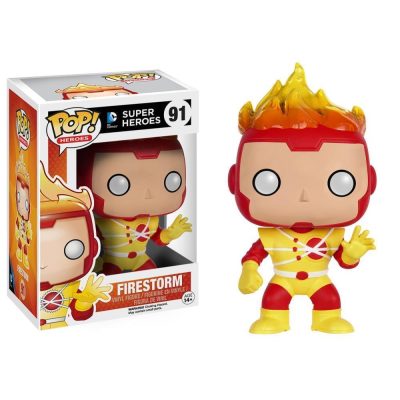 Funko Pop Heroes - Dc Comics Super Heroes Firestorm 91 (Vaulted)