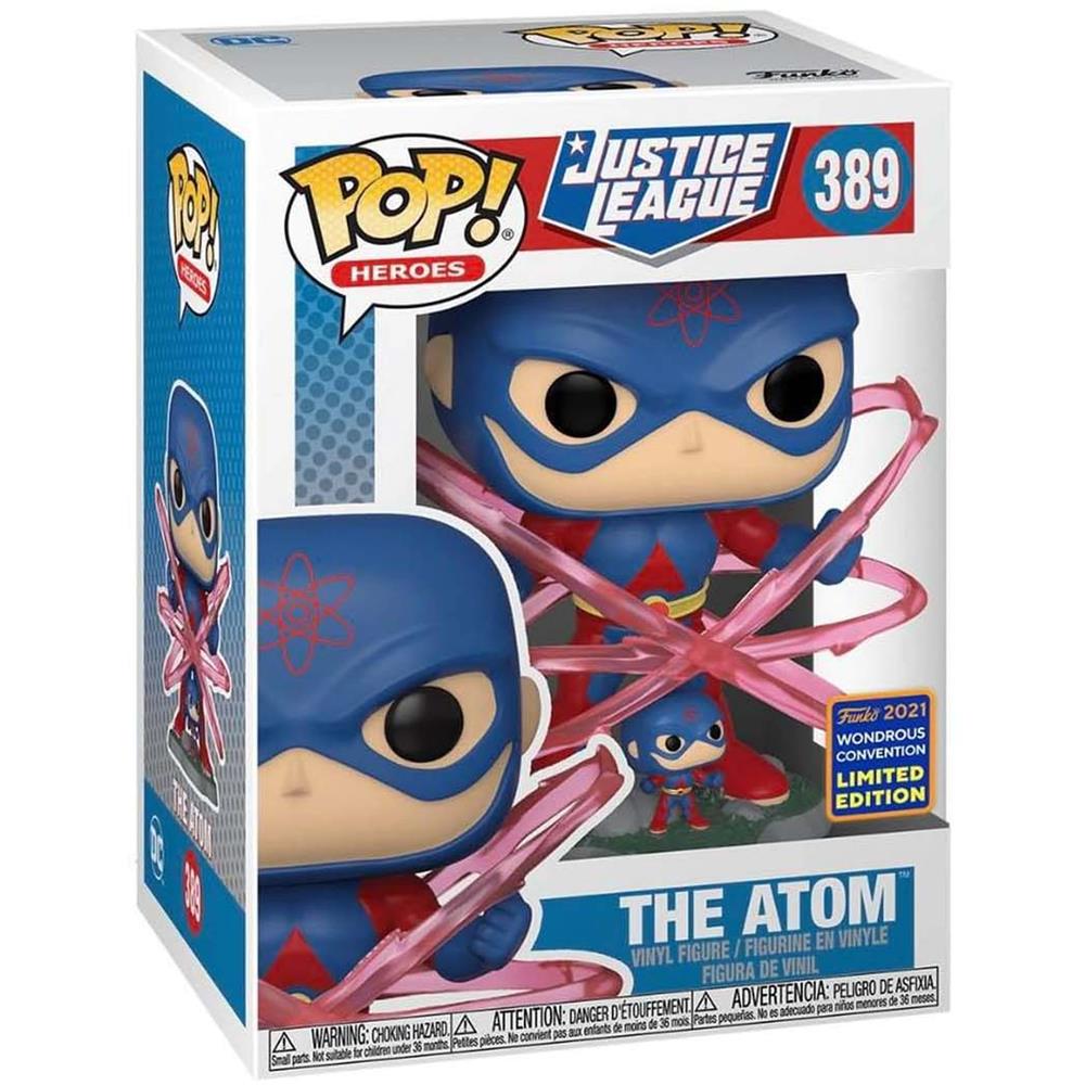 Funko Pop Heroes - Dc Justice League The Atom 389 (2021 Wonderous Convention) (Limited Edition)