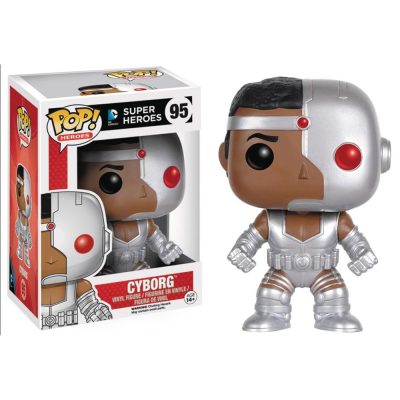 Funko Pop Heroes - Dc Super Heroes Cyborg 95 (Vaulted) #1