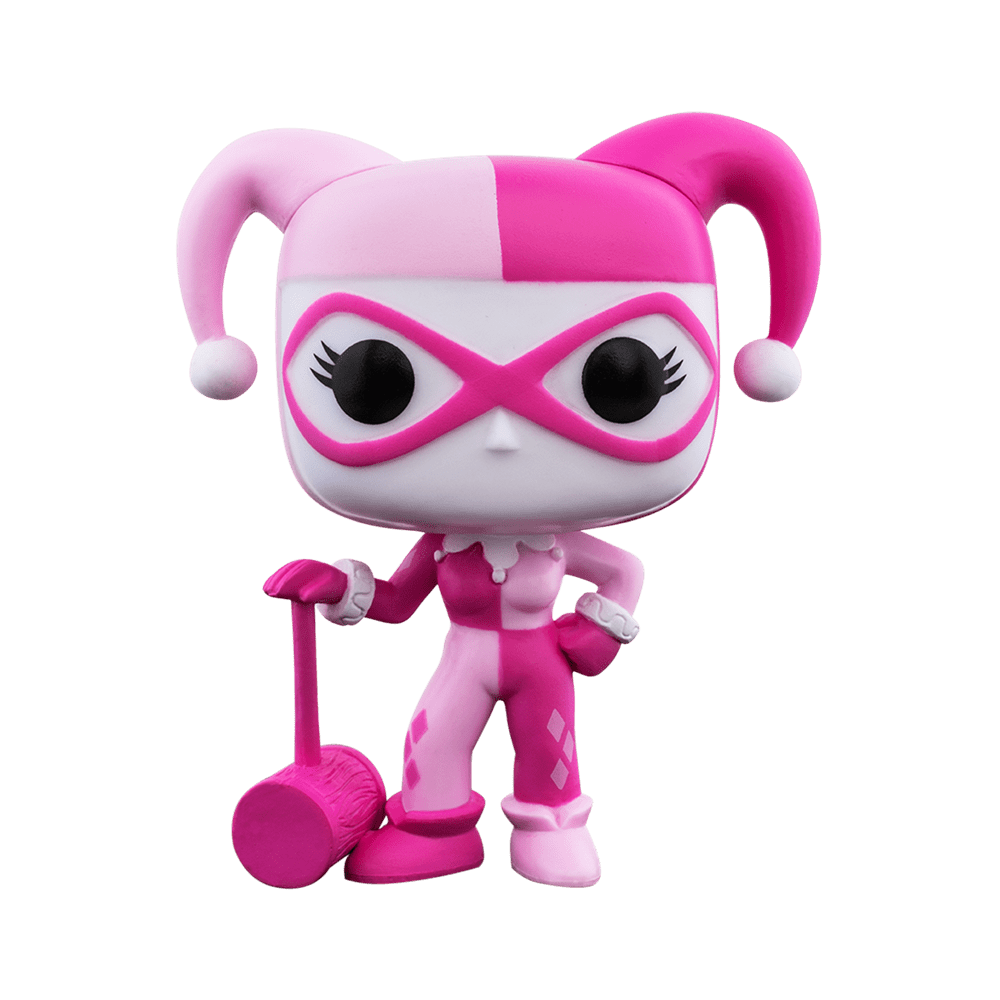 Funko Pop Heroes - Dc Super Heroes Harley Quinn 352 (Breast Cancer Awareness) (Vaulted)