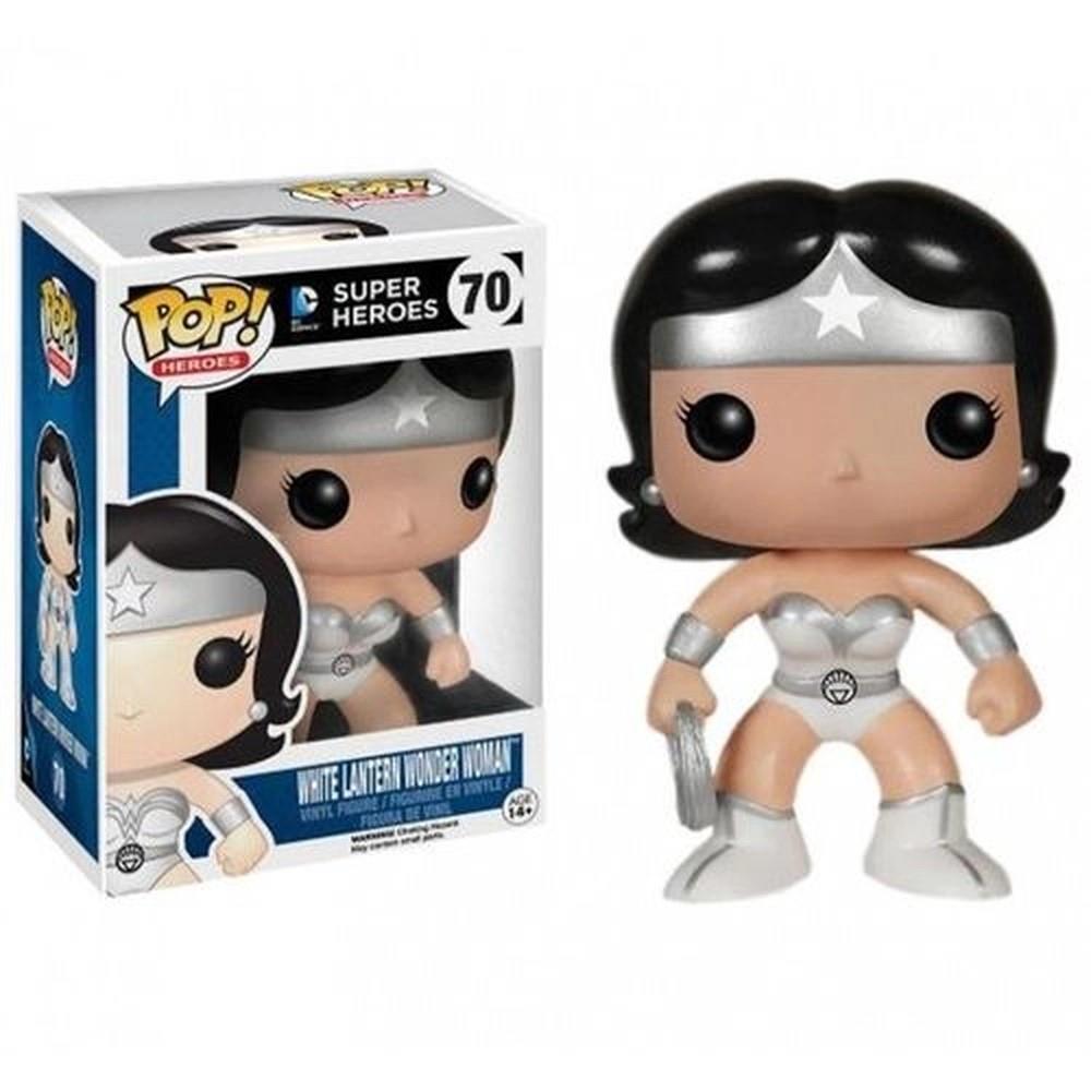 Funko Pop Heroes – Dc Super Heroes Wonder Woman 70 (White Lantern) (Vaulted) Funko Pop Heroes - Dc Super Heroes Wonder Woman 70 (White Lantern) (Vaulted)