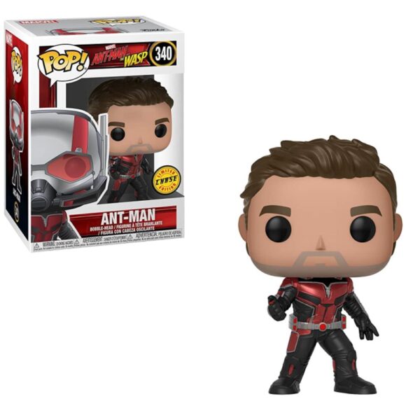 Funko Pop Marvel - Ant-Man And Wasp Ant Man 340 (Holding Switch) (Chase) (Unmasked)