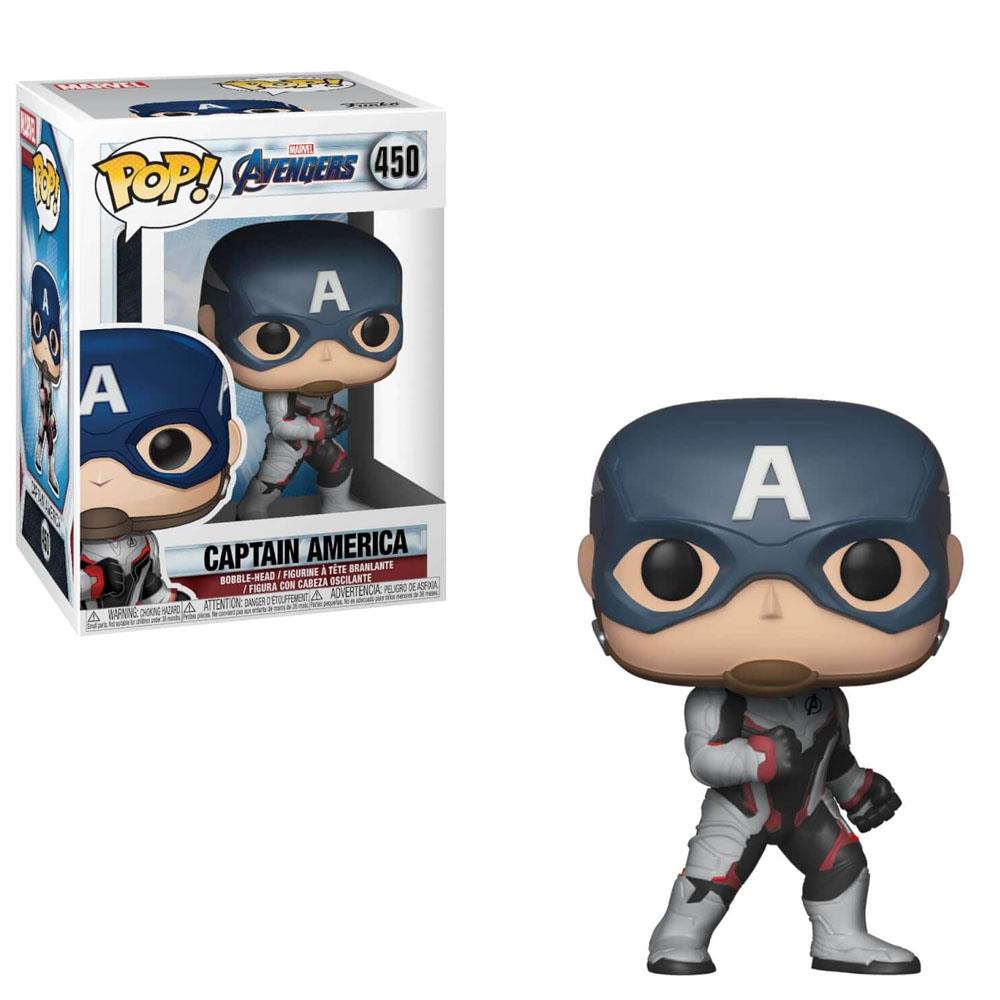 Funko Pop Marvel – Avengers Endgame Captain America 450 (Quantum Realm Suit) Funko Pop Marvel - Avengers Endgame Captain America 450 (Quantum Realm Suit)