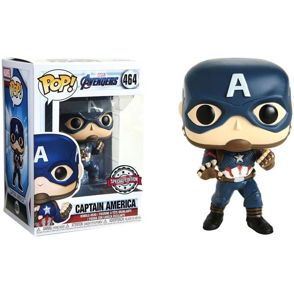 Funko Pop Marvel – Avengers Endgame Captain America 464 (Special Edition) Funko Pop Marvel - Avengers Endgame Captain America 464 (Special Edition)