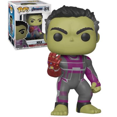 Funko Pop Marvel - Avengers Endgame Hulk 478 (With Gauntlet) (Sized)