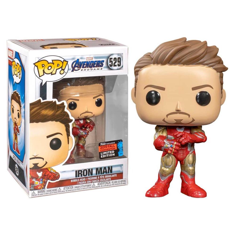 Funko Pop Marvel – Avengers Endgame Iron Man 529 (With Gauntlet) (Exclusive 2019 Fall Convention) Funko Pop Marvel - Avengers Endgame Iron Man 529 (With Gauntlet) (Exclusive 2019 Fall Convention)