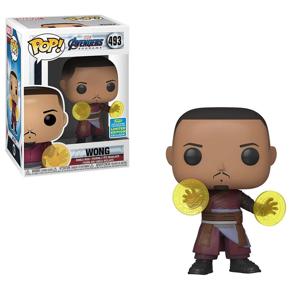 Funko Pop Marvel – Avengers Endgame Wong 493 (Exclusive 2019 Summer Convention) Funko Pop Marvel - Avengers Endgame Wong 493 (Exclusive 2019 Summer Convention)