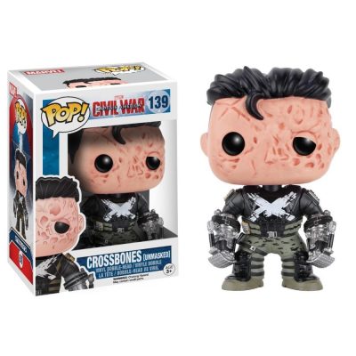 Funko Pop Marvel - Captain America Civil War Crossbones 139 (Exclusive Underground Toys)