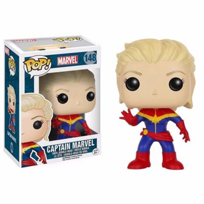 Funko Pop Marvel - Captain Marvel 148 (Unsmaked) (Vaulted)
