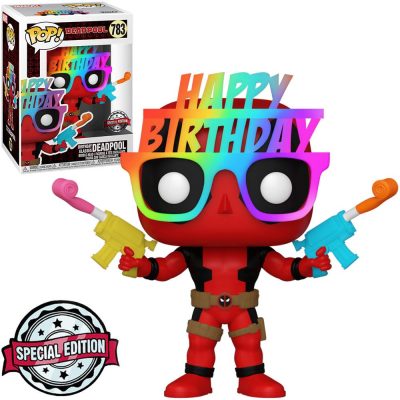 Funko Pop Marvel - Deadpool 30Th Birthday Glasses Deadpool 783 (Special Edition)