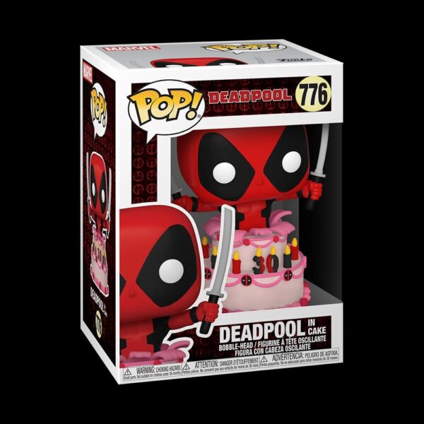 Funko Pop Marvel - Deadpool 30Th In Cake Deadpool 776