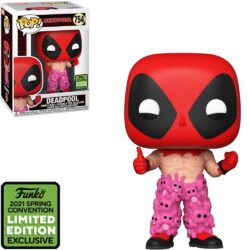 Funko Pop Marvel - Deadpool 754 (With Teddy Pants) (Exclusive 2021 Spring Convention)
