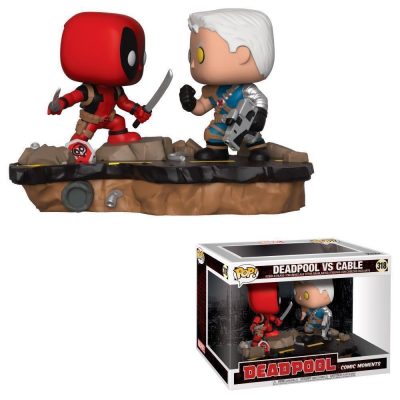 Funko Pop Marvel - Deadpool Comic Moments Deadpool Vs Cable 318 (Vaulted) #1