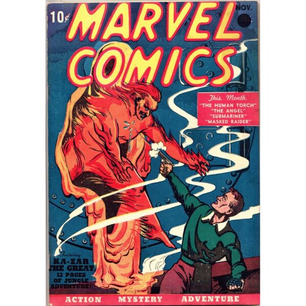 Funko Pop Marvel - Marvel 80 Years The Original Human Torch 501