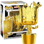 Funko Pop Marvel - Marvel Stud10s Groot 378 (Gold Chrome) #1