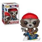 Funko Pop Marvel - Rocket Holiday 531 (Snowmobile) #1
