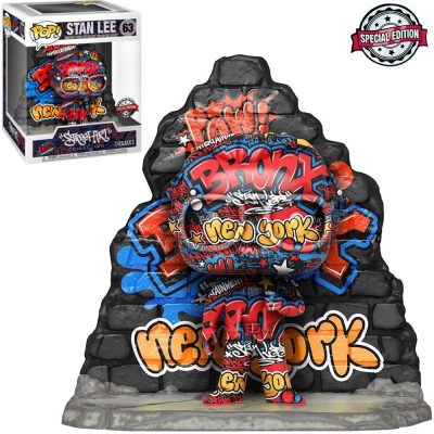 Funko Pop Marvel - Stan Lee 63 (Graffiti Street Art Collection Deluxe) (Special Edition)