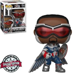 Funko Pop Marvel - The Falcon And The Winter Soldier Captain America 819 (Action Pose) (Special Edition)