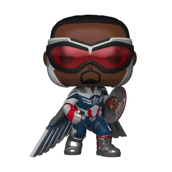 Funko Pop Marvel - The Falcon And The Winter Soldier Captain America 819 (Action Pose) (Special Edition)