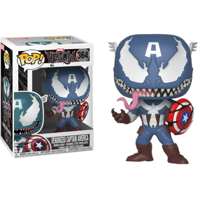 Funko Pop Marvel - Venom Venomized Captain America 364