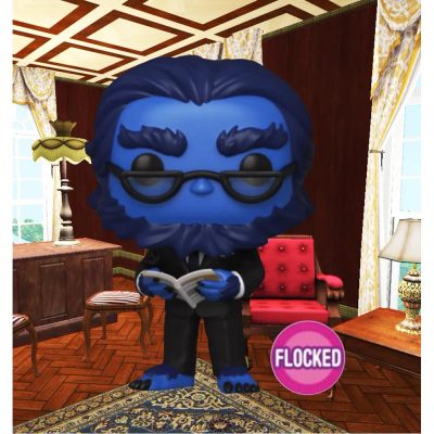 Funko Pop Marvel - X-Men 20Th Beast 643 (Flocked) (Special Edition)