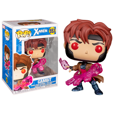 Funko Pop Marvel - X-Men Gambit 553 (With Cards)