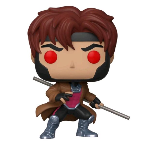 Funko Pop Marvel - X-Men Gambit 554 (With Bo-Staff) (2020 Spring Convention Limited Edition)