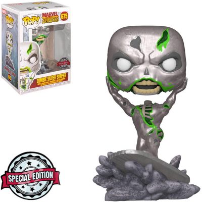 Funko Pop Marvel - Zombie Silver Surfer 675 (Special Edition)