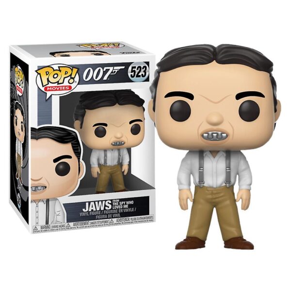 Funko Pop Movies - 007 James Bond Jaw 523 (The Spy Who Loved Me) (Vaulted) #1
