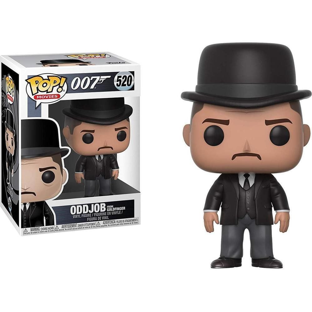 Funko Pop Movies – 007 James Bond Oddjob 520 (From Goldfinger) (Vaulted) #1 Funko Pop Movies - 007 James Bond Oddjob 520 (From Goldfinger) (Vaulted) #1