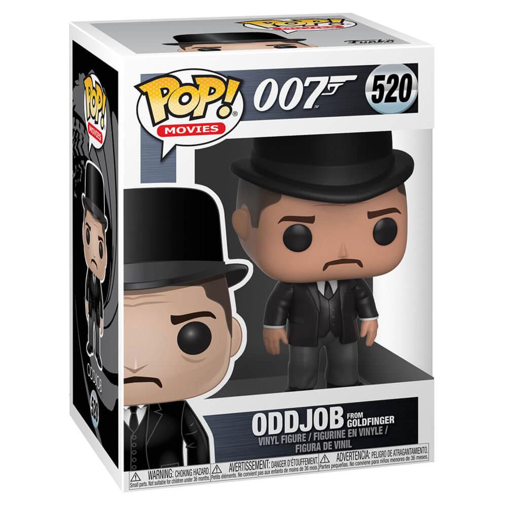 Funko Pop Movies - 007 James Bond Oddjob 520 (From Goldfinger) (Vaulted) #1