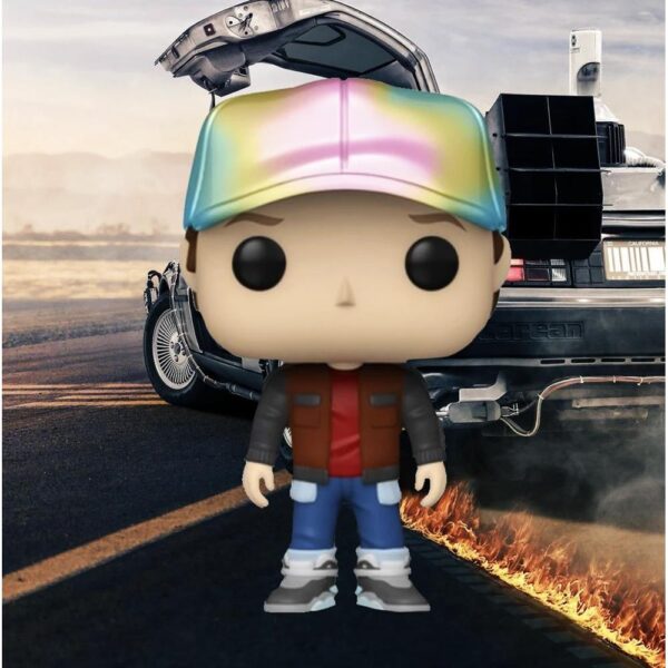 Funko Pop Movies - Back To The Future Marty In Future Outfit 962 (Special Edition) (Metallic)