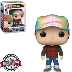 Funko Pop Movies - Back To The Future Marty In Future Outfit 962 (Special Edition) (Metallic)