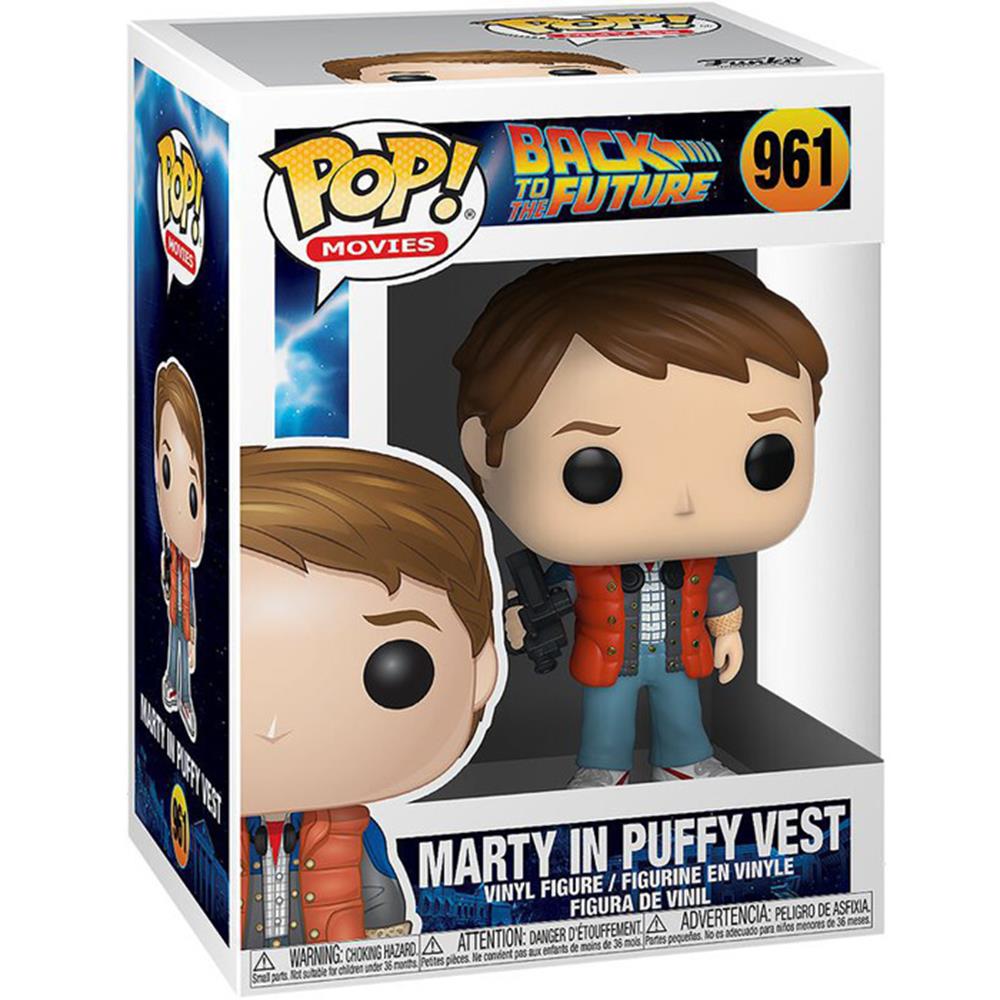 Funko Pop Movies - Back To The Future Marty In Puffy Vest 961