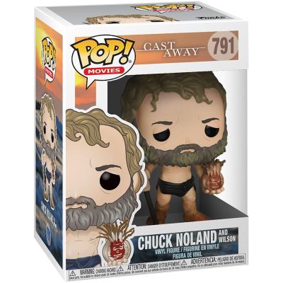 Funko Pop Movies - Cast Away Chuck Noland And Wilson 791