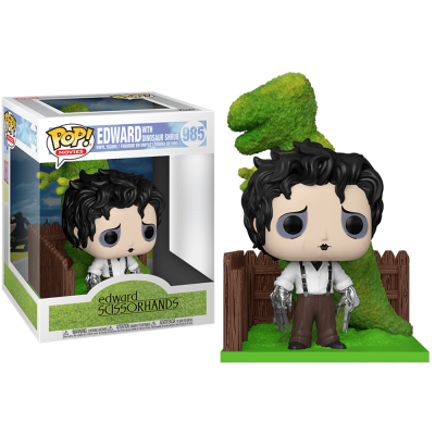 Funko Pop Movies - Edward Scissorhands With Dinosaur Shrub 985