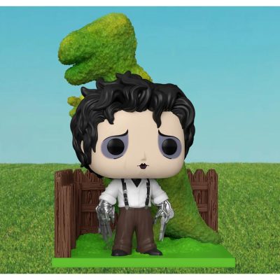 Funko Pop Movies - Edward Scissorhands With Dinosaur Shrub 985
