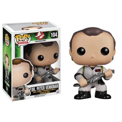 Funko Pop Movies - Ghostbusters Dr. Peter Venkman 104 (Vaulted)